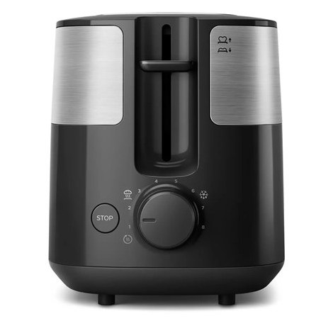 Philips | HD2516/90 Daily Collection | Toaster | Power 830 W | Number of slots 2 | Housing material Plastic | Black - 2